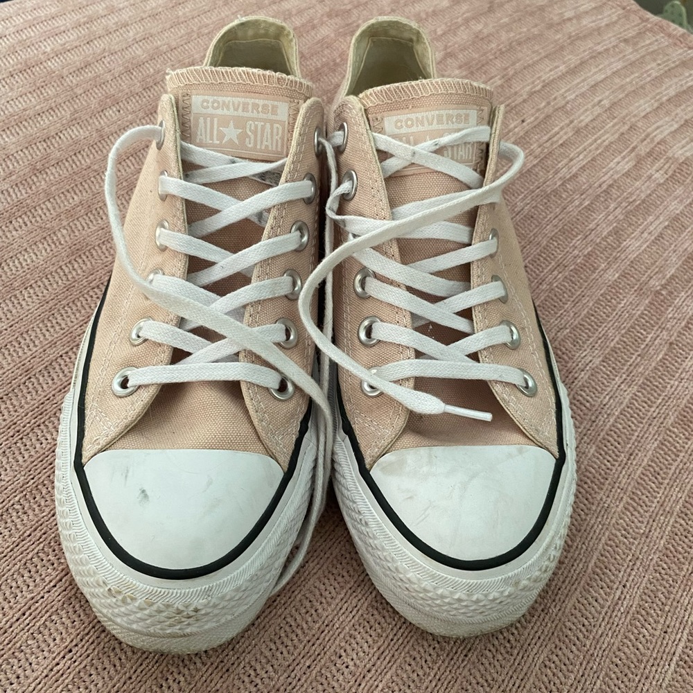Pink Flatform Converse 💗 - Picture 2 of 3